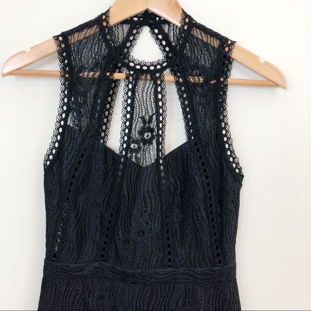 Alexis Oralie Guipure Lace Open Back Midi Dress - Picture 4 of 8